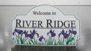 custom foam routed signs